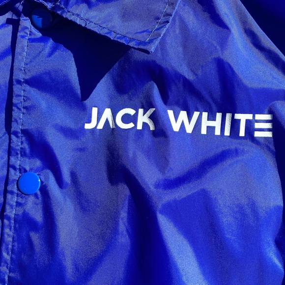 NWOT-Unisex Sz M-Jack White windbreaker-purchased at Santa Barbara Bowl - Picture 3 of 7